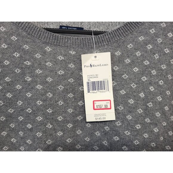 Vintage Polo Ralph Lauren Sweater Silk Cotton Pullover - Picture 10 of 14